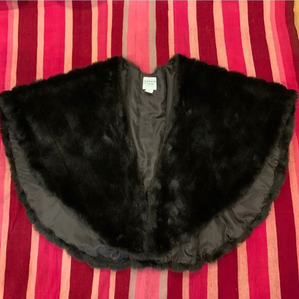 Vintage Faux Fur Wrap